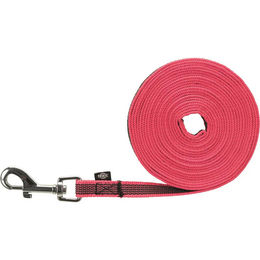 Produktbild von Trixie Schleppleine für Hunde aus Gurtband Rosa 5m - 10 x 150 ml