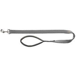 Produktbild von Trixie Schleppleine für Hunde aus Neopren Grau 180 cm Größe M - 1,8 m