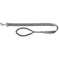 Produktbild von Trixie Schleppleine für Hunde aus Neopren Grau 180 cm Größe M - 1,8 m