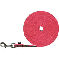 Produktbild von Trixie Schleppleine für Hunde gummiert Pink 10 m - 10 m