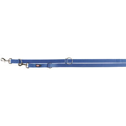 Produktbild von Trixie Schleppleine Premium Blau L-XL 3 Meter Gurtband