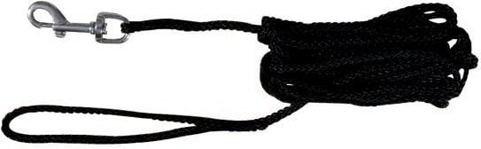 Trixie Schleppleine S–M aus Nylon für kleine und mittelgroße Hunde, 15 m, schwarz - 15 m – Bild 1 von 8