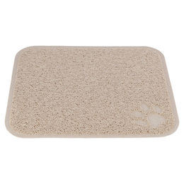 Trixie Schmutzfangmatte für Katzentoiletten aus Kunststoff in Beige oder Rosa 37 x 45 cm – Bild 1 von 3