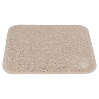 Produktbild von Trixie Schmutzfangmatte für Katzentoiletten aus Kunststoff in Beige oder Rosa 37 x 45 cm