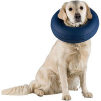 Produktbild von Trixie Schutzkragen für Hunde aufblasbar Blau S–M