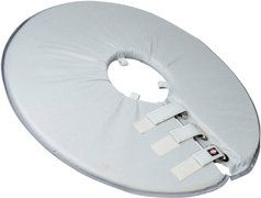 Trixie Schutzkragen für Hunde Grau Größe S Halsumfang 30-34 cm aus Polyester und Schaumstoff – Bild 1 von 6