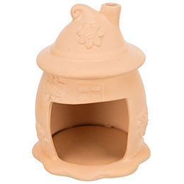 Trixie Set aus 3 Mäusehäusern für Kleinnager aus Keramik und Terrakotta in Beige – Bild 1 von 3