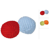 Produktbild von Trixie Set Strickbälle für Katzen aus Polyester mit Katzenminze 2 Stück bunt ø 4,5 cm