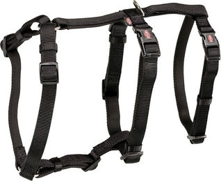 Trixie Sicherheitsgeschirr Stay Schwarz Neopren Größe M-L – Bild 1 von 7