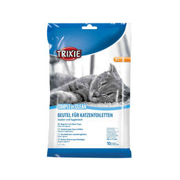 Produktbild von Trixie Simple'n'Clean Katzenklos Beutel Größe L Transparent 2 x 10 Stück