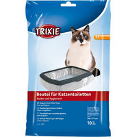 Produktbild von Trixie Simple'n'Clean Katzentoilettenbeutel XL 10 Stück Transparent