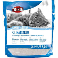 Produktbild von Trixie Simple'n'Clean Silikatstreu 2 x 8 l