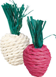 Trixie Sisal Spielzeug Gemüse 2 Stück 8cm – Bild 1 von 2