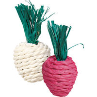 Produktbild von Trixie Sisal Spielzeug Gemüse 2 Stück 8cm