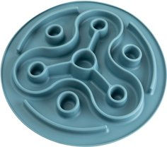 Trixie Slow Feeder Futtermatte für Hunde aus TPR in Blau – Bild 1 von 8