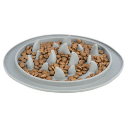 Trixie Slow Feeder Futtermatte für Hunde aus TPR in Grau 24 cm - 24 cm – Bild 1 von 13