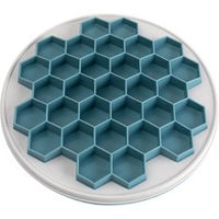Produktbild von Trixie Slow Feeder Hunde Futtermatte Hive Grau Blau Durchmesser 30 cm - 1 Stk.