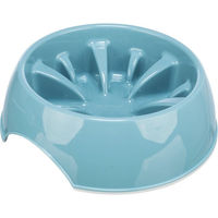 Produktbild von Trixie Slow Feeder Kunststoffnapf für Hund oder Katze 0,3 l in Bunt/Türkis - 0,3 l