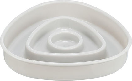 Produktbild von Trixie Slow Feeding Napf Futterstation für Katzen aus Kunststoff in Grau 0,35 l - 0,35 l