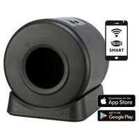 Produktbild von Trixie Smarte Katzentoilette Black Edition Selbstreinigend WiFi Kunststoff Schwarz