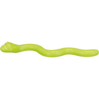 Produktbild von Trixie Snack-Snake Intelligenzspielzeug für Hunde aus TPR in Grün 42 cm