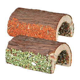 Trixie Snacktunnel Brücke mit Gemüse und Nüssen für Kaninchen 135 g - 135 g – Bild 1 von 4