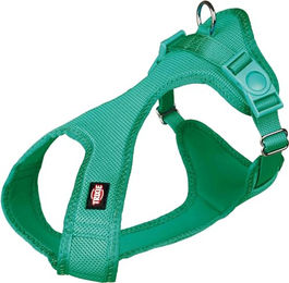Produktbild von Trixie Soft Hundegeschirr aus Nylon in Türkis 33–50 cm x 20 mm