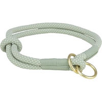 Produktbild von Trixie Soft Rope Erziehungshalsband für Hunde mit Zugbegrenzung Seil Grün Größe S 35 cm - 1 Stk.