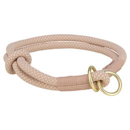 TRIXIE Soft Rope Hundehalsband mit Zugbegrenzung Rosa Größe S – Bild 1 von 3
