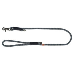 Trixie Soft Rope Hundeleine aus Tau schwarz/grau Größe M-L - 1 Stk. – Bild 1 von 11