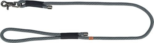 Trixie Soft Rope Hundeleine aus Tau Schwarz/Grau Größe XL – Bild 1 von 5