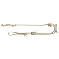 Produktbild von Trixie Soft Rope V-Leine Schleppleine aus Polyester für kleine Hunde Grau XS-S - 2 m