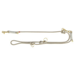 Produktbild von Trixie Soft Rope V-Leine Schleppleine aus Tau Grau/Hellgrau L-XL - 13 m