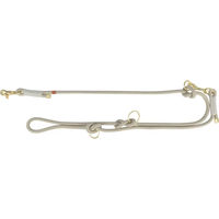 Produktbild von Trixie Soft Rope V-Leine Schleppleine aus Tau Grau/Hellgrau M-L 2m - 2 m