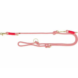 Produktbild von Trixie Soft Rope V-Leine Schleppleine aus Tau Rot/Beige M-L 2 m - 2 m