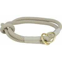 Produktbild von Trixie Soft Rope Zug-Stopp Erziehungshalsband aus Seil Grau Größe S