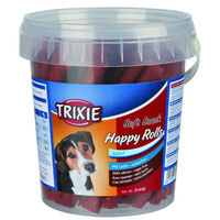 Produktbild von Trixie Soft Snack Happy Rolls Hundeleckerli mit Lachs ohne Zucker 500 g - 500 g