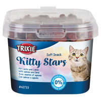 Produktbild von Trixie Soft Snack Kitty Stars Kitten Leckerli Lachs und Lamm 140 g - 140 g
