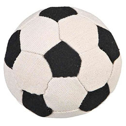 Trixie Soft-Soccer-Bälle für Hunde Größe L aus Polyester Bunt-Weiß-Schwarz 12 Stück - 1 Stk. – Bild 1 von 2