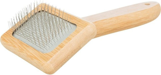 Trixie Softbürste aus Bambus für alle Hunde und Felltypen 7 x 16 cm – Bild 1 von 1