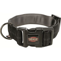 Produktbild von Trixie Softline Elegance Halsband extra breit Schwarz aus Polyester S-M 32-45cm/38mm