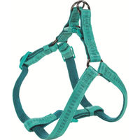 Produktbild von Trixie Softline Elegance OneTouch Hundegeschirr Türkis Größe S 40-50cm/15mm