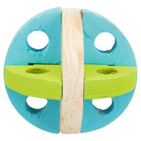 Produktbild von Trixie Spiel- und Snackball aus Holz für Kaninchen und Meerschweinchen