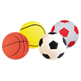 Produktbild von Trixie Spielbälle aus Moosgummi bunt schwimmend 24 Stück - 24 x 6 cm