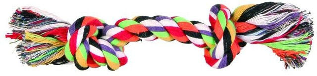 Trixie Spieltau für Hunde in Grün und Bunt 15 cm - 25 g – Bild 1 von 2
