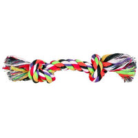 Produktbild von Trixie Spieltau für Hunde in Grün und Bunt 15 cm - 25 g