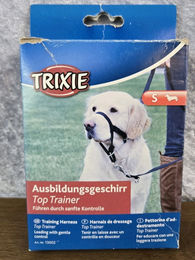 Trixie Sportgeschirr Ausbildungsgeschirr für kleine Hunde Schwarz Größe S 22 cm - 0,01 kg – Bild 1 von 2