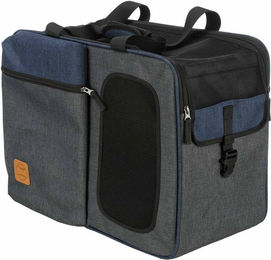 Trixie Tara 2 in 1 Transport Rucksack und Tasche aus Polyester in Grau/Blau – Bild 1 von 11
