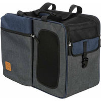 Produktbild von Trixie Tara 2 in 1 Transport Rucksack und Tasche aus Polyester in Grau/Blau
