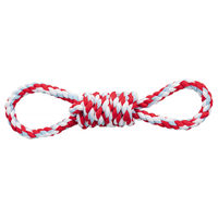 Produktbild von Trixie Tauspielzeug aus Baumwolle mit 2 Handschlaufen bunt - 38 cm